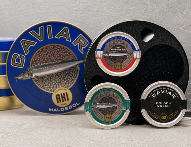 AKI Caviar Trio  d'Aquitaine